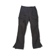 Grey Klättermusen women's hiking pants, front view against a white background.
