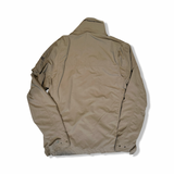 Khaki Craghoppers functional jacket for men, shown from the back against a white background.