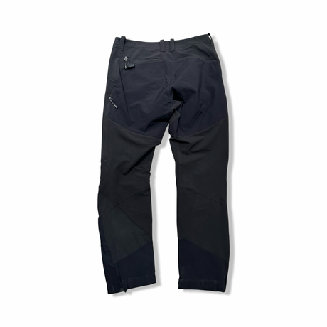 Black Tierra hiking pants, back view against a white background.