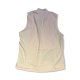 Light pink Adidas women's Ult RGY Vest, back view against a white background.