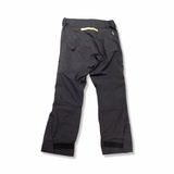 Back view of a grey Helly Hansen men's sailing trousers against a white background.