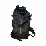 Black Douchebag Pro Backpack 32L unisex backpack, photographed from the front against a white background.