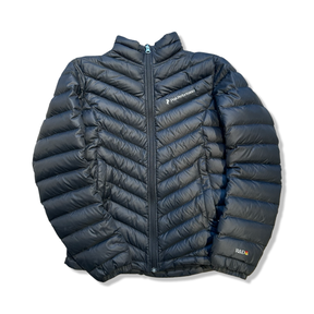 Black women's Peak Performance Frost Down jacket, front view against a white background.