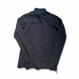 Black Haglöfs Bungy women's fleece jacket, back view against a white background.