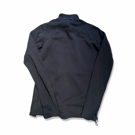 Black Haglöfs Bungy women's fleece jacket, back view against a white background.