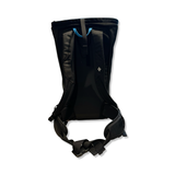 Black Black Diamond Creek 35L unisex backpack showing back straps, photographed against a white background.