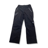 Black Marmot women's shell pants, front view against a white background.