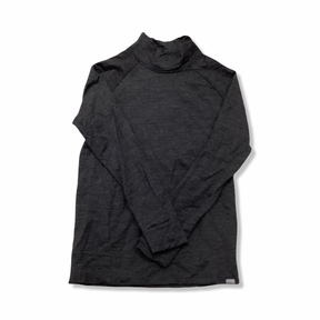 Grey Houdini women's base layer top Campus Crew, front view against a white background.