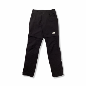 Black The North Face women's base layer pants, front view against a white background.