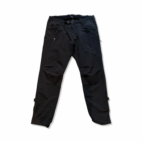 Black Tierra men's hiking pants, front view against a white background.