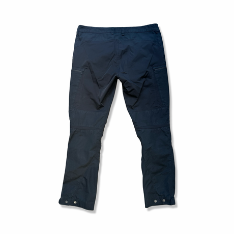 Black Lundhags Fulu Hike women's hiking pants, back view against a white background.