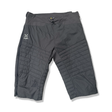 Grå hybridshorts från Haglöfs för herr med kviltad design, fotograferade framifrån mot en vit bakgrund.