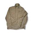 Khaki Craghoppers men's functional jacket with multiple pockets, front view against a white background.