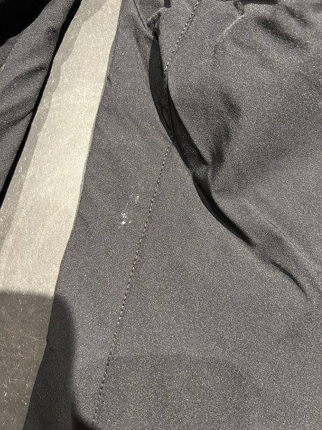 Close-up of the stain on the back of the RevolutionRace women's hiking pants.