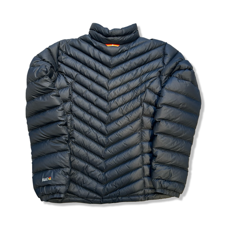 Black Peak Performance women's Frost Down jacket, back view against a white background.