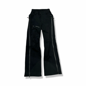 Black Peak Performance women's Gore-Tex shell pants, front view against a white background.