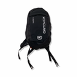 Black Ortovox Traverse 18 L hiking backpack, front view against a white background.