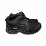 Black Icebug men's boots, side view against a white background.