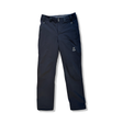 Black Haglöfs women's functional pants, front view against a white background.