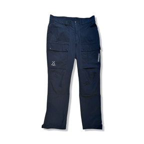 Black Hagl&ouml;fs women's functional pants from the L.I.M Series Z, front view against a white background.