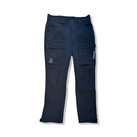 Black Hagl&ouml;fs women's functional pants from the L.I.M Series Z, front view against a white background.