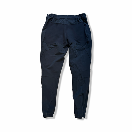 Black Bergans women's hiking pants, back view against a white background.