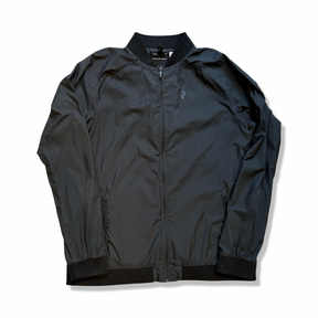 Black Peak Performance G Octon training jacket in size 170, front view against a white background.