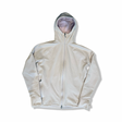 Pink women's Power Houdi hoodie from Houdini, photographed from the front against a white background.