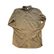 Men's Haglöfs Salo shirt in beige, front view against a white background.