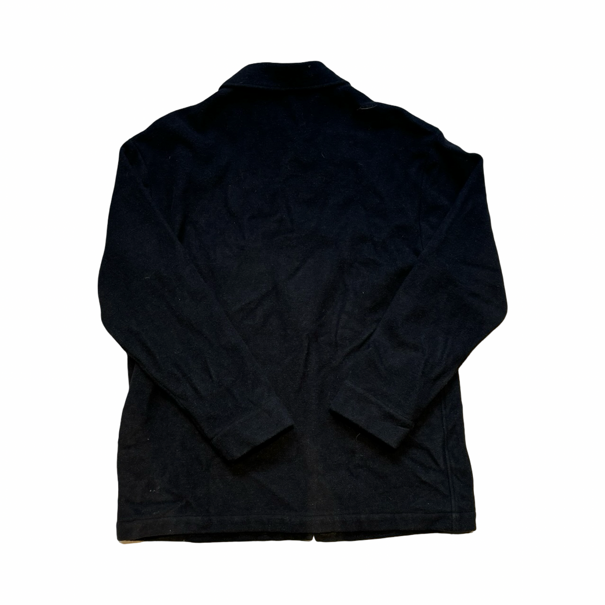 Unisex black Aclima Reborn Lumber J functional jacket in size S, back view against a white background.