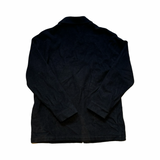 Unisex black Aclima Reborn Lumber J functional jacket in size S, back view against a white background.
