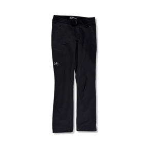 Svara Arc'teryx Gamma LT vandringsbyxor för dam med integrerat skärp och fickor med dragkedja.