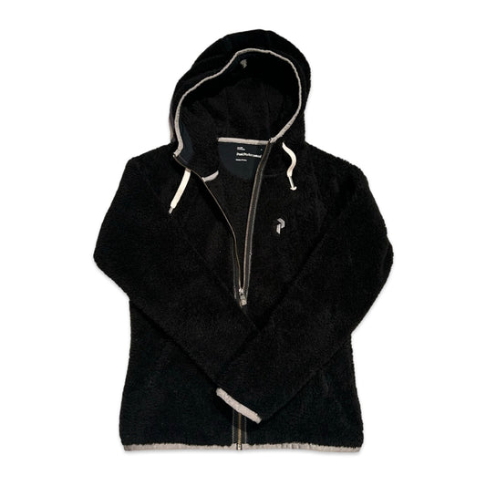 Fleecehoodie Peak Performance Ginger Dam S