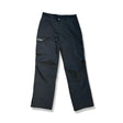 Black women's hiking pants from Bergans model Breheimen II in size L, front view against a light background.