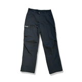 Black women's hiking pants from Bergans model Breheimen II in size L, front view against a light background.
