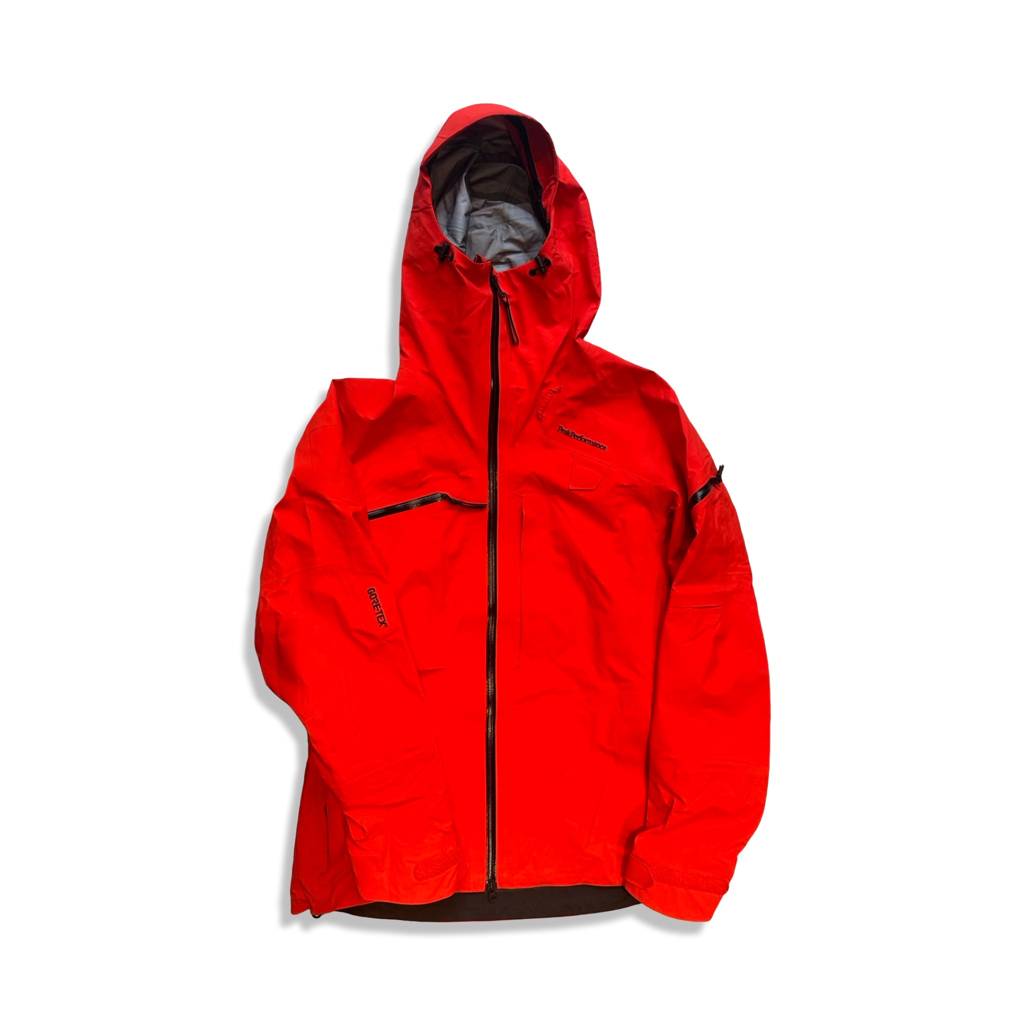 R&D Peak Performance　women s GORE-TEX Peak Performance Hardshell Jacket Women - Red Gore-Tex | re-adventure