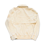 Off-white Lululemon training jacket with a back vent, rear view against a white background.