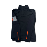 Black CRAFT men's functional jacket, back view against a white background.