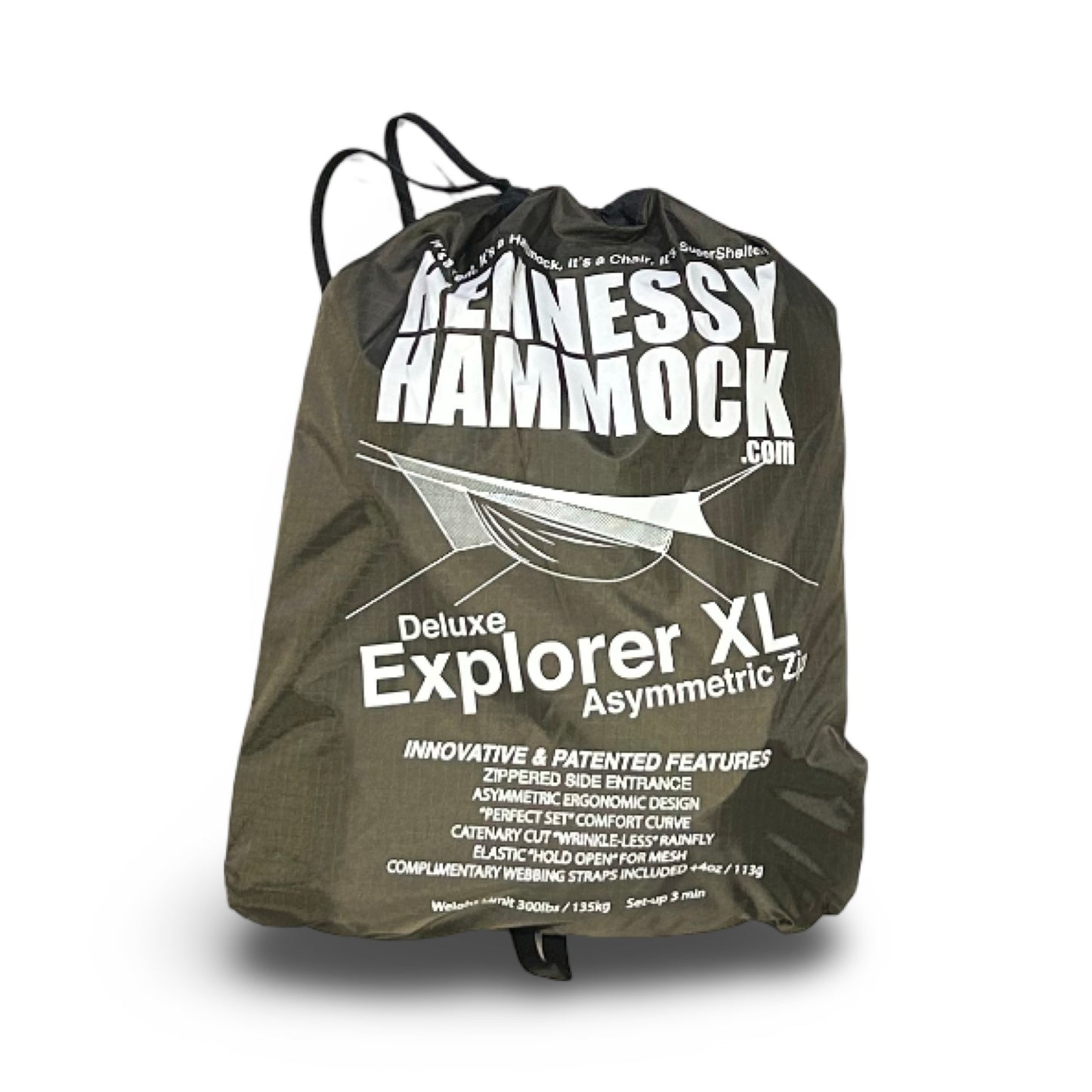 Hängmatta Hennessy Hammock Deluxe Explorer Asymmetric Zip Unisex XL