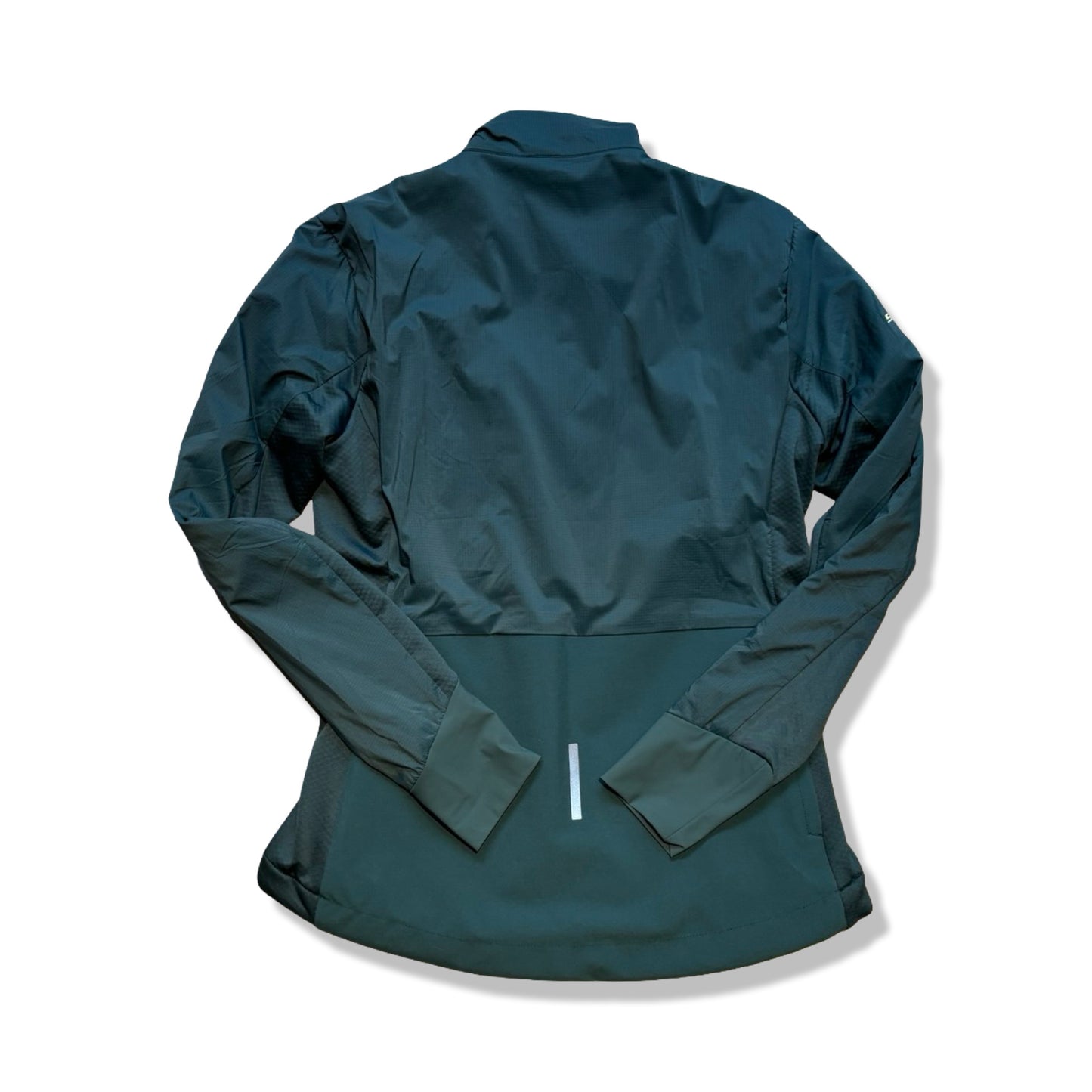 Baksidan av Scott syntetjacka för dam i grönt.