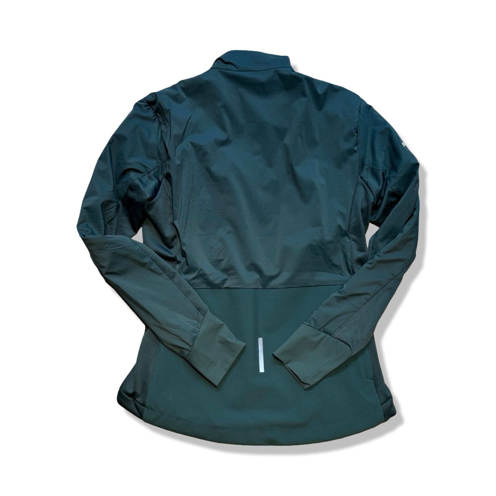 Baksidan av Scott syntetjacka för dam i grönt.