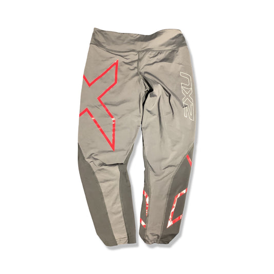 Träningstights 2XU Motion Mid-Rise Compression Dam S