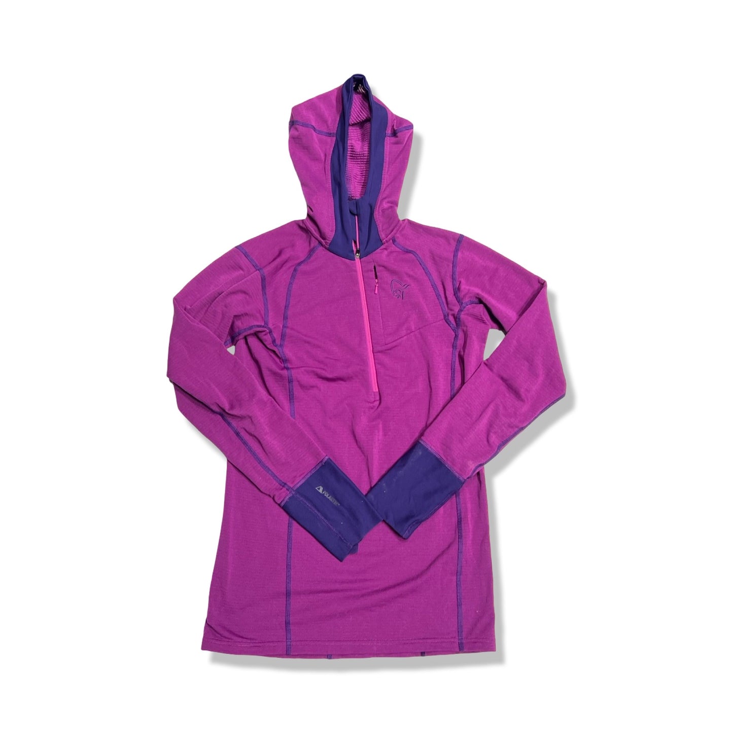Fleecehoodie Norröna Super Hoodie Polartec Dam S