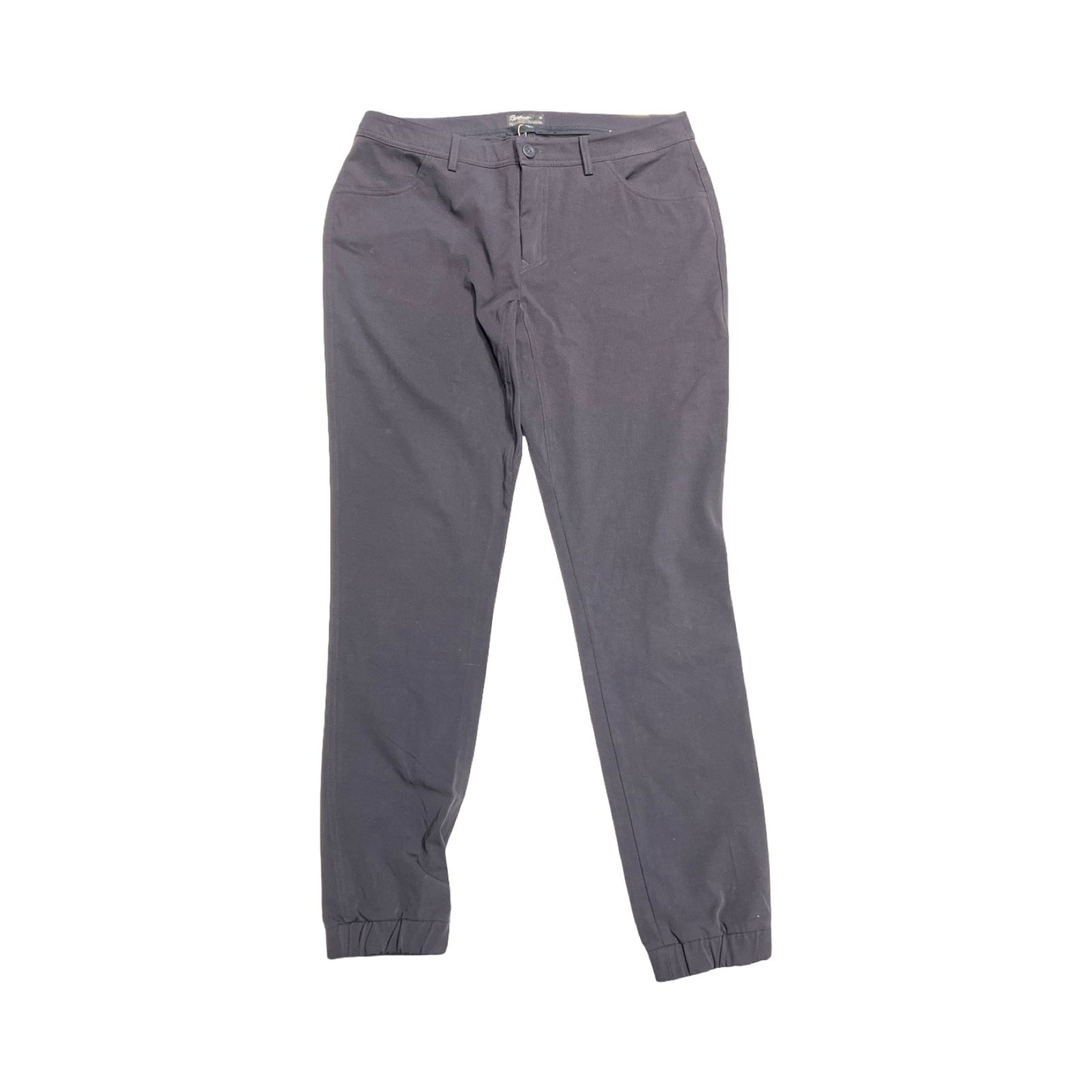 Bergans Oslo funktionsbyxa för dam i mörkgrått. Byxan är fotograferad framifrån mot en vit bakgrund.