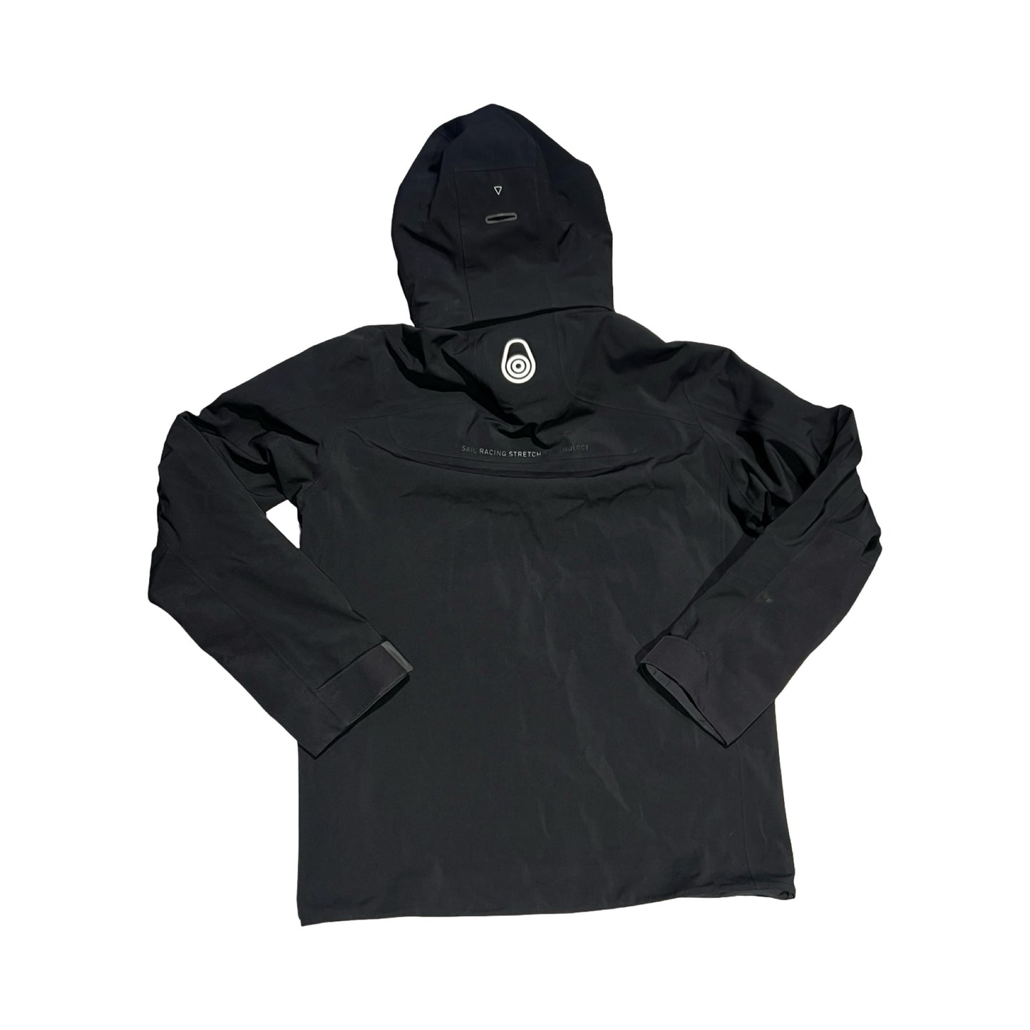 Baksidan av Sail Racing Orca skaljacka för herr i svart.