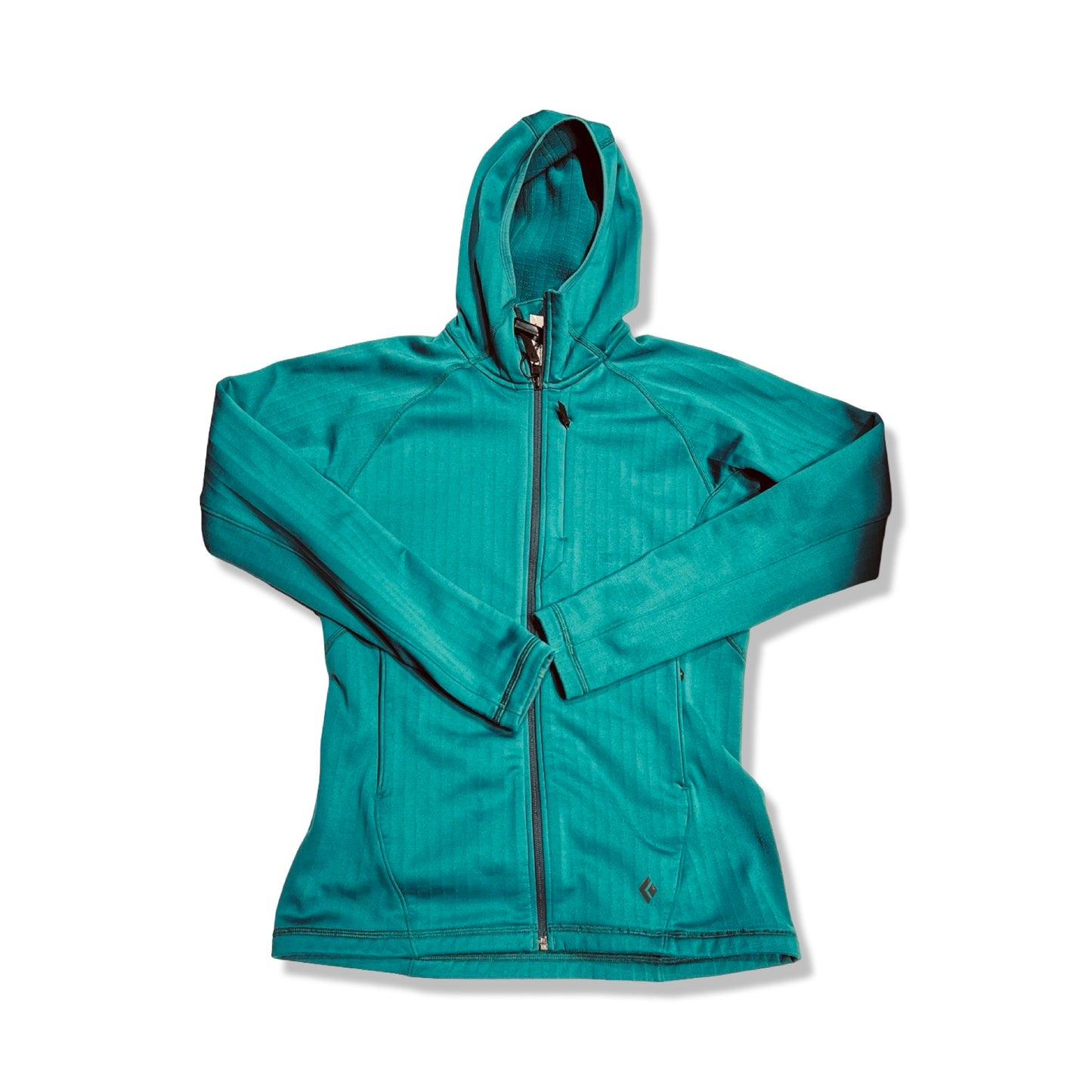 Fleece-Hoodie Black Diamond Factor Grid Damen S