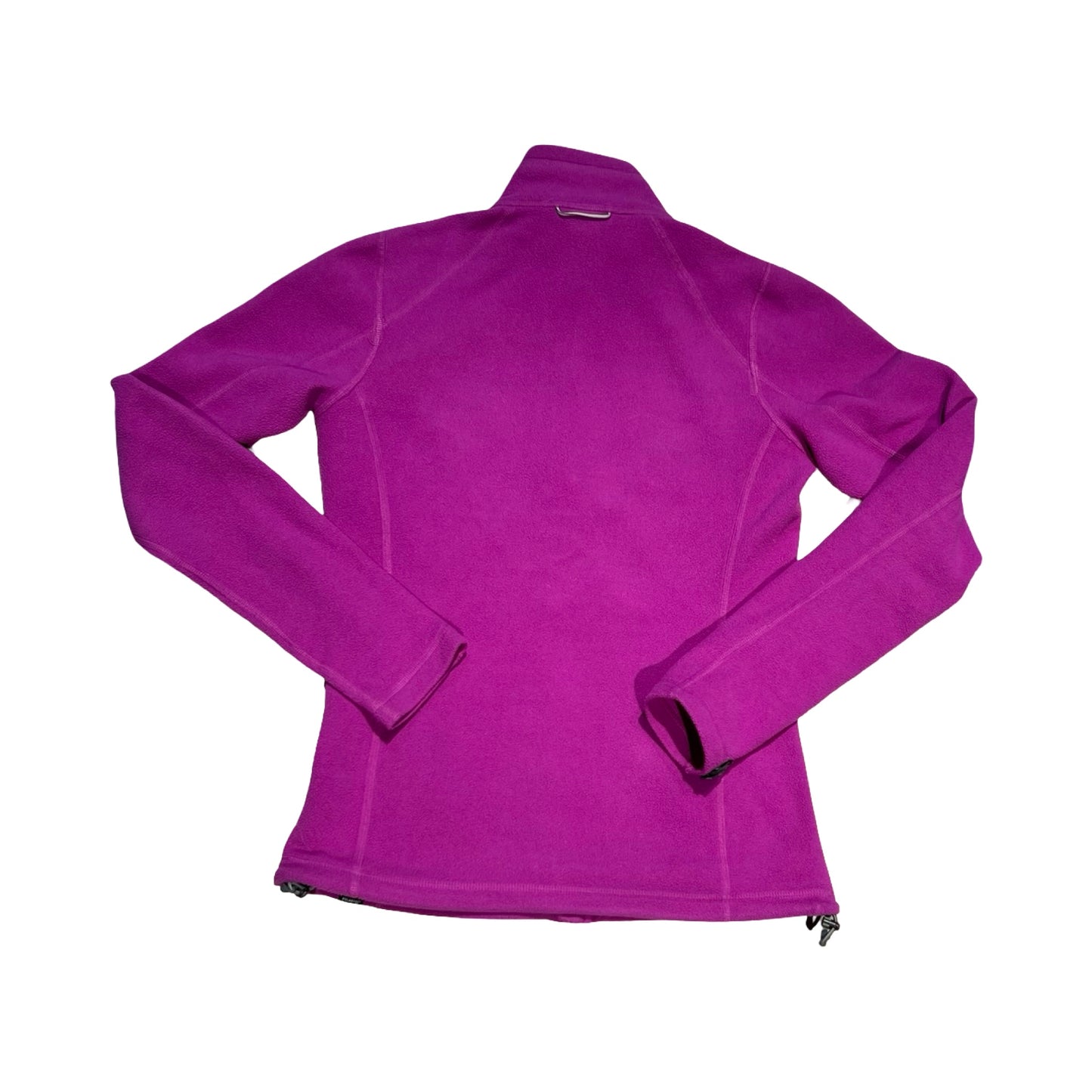 Baksidan av The North Face fleecetröja för dam i lila.