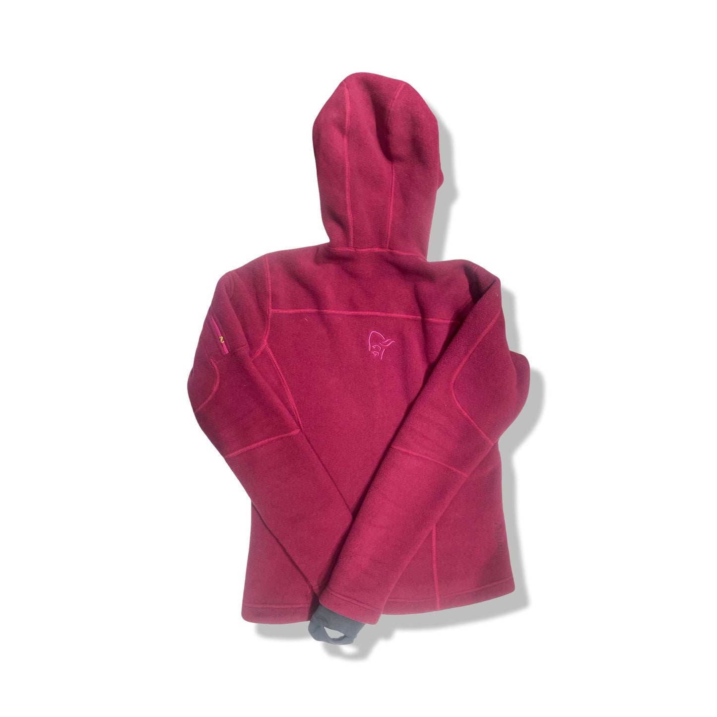 Fleecetröja Norröna Narvik Warm3 Zip Hood Dam M