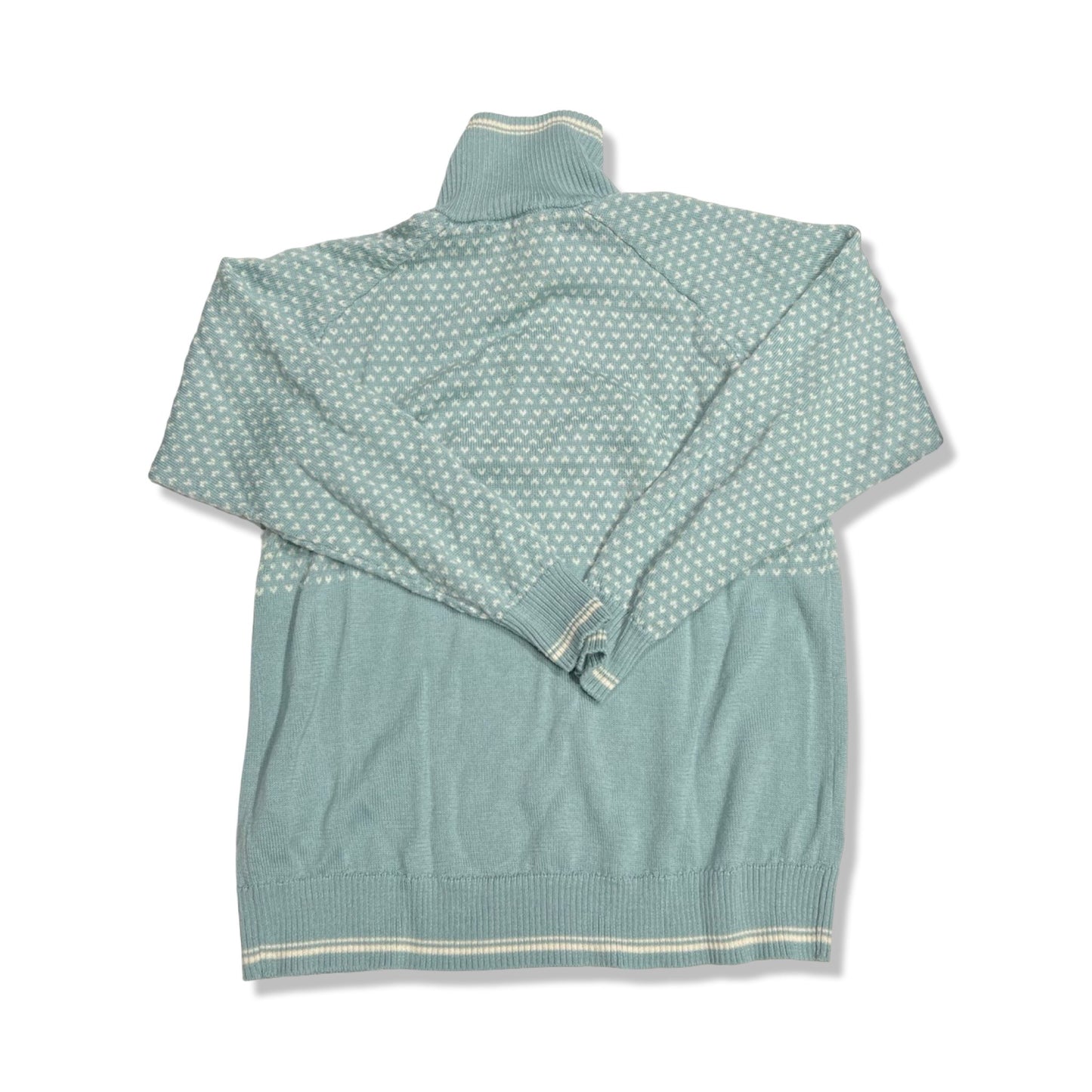 Stickad tröja Bergans Alvdal wool 1/2 zip Dam XL